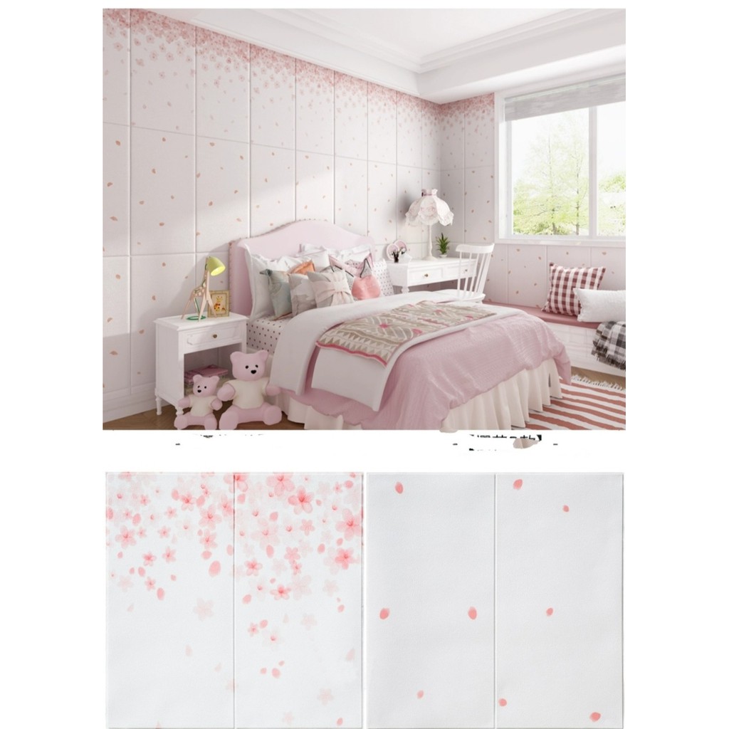 Xốp dán tường hoạt hình trẻ em ngộ nghĩnh, đáng yêu KT 70x77