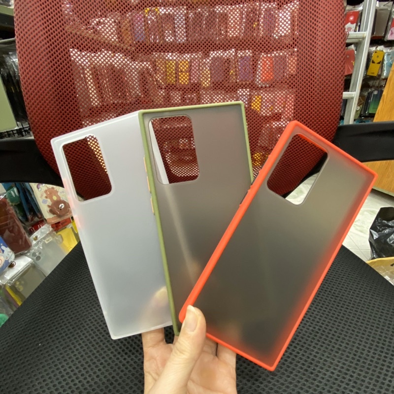 Ốp lưng Samsung Note 20Plus/ Note 20Ultra dẻo viền lưng nhám