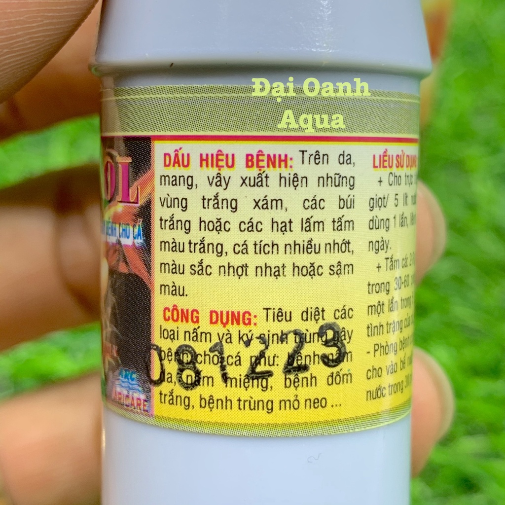 BENSOL Trị Nấm Ký Sinh Trùng Cho Cá Cảnh 30ML