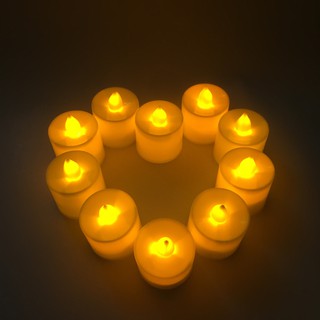 Hộp 24 Nến tealight điện tử tròn