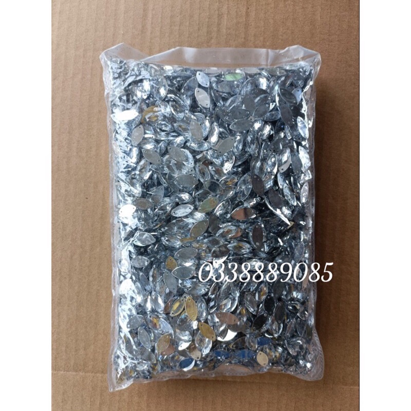 100g hạt đá thóc (hạt ngọc) trang trí oản ,cháp bánh,decor, hàng đẹp và sẵn kho