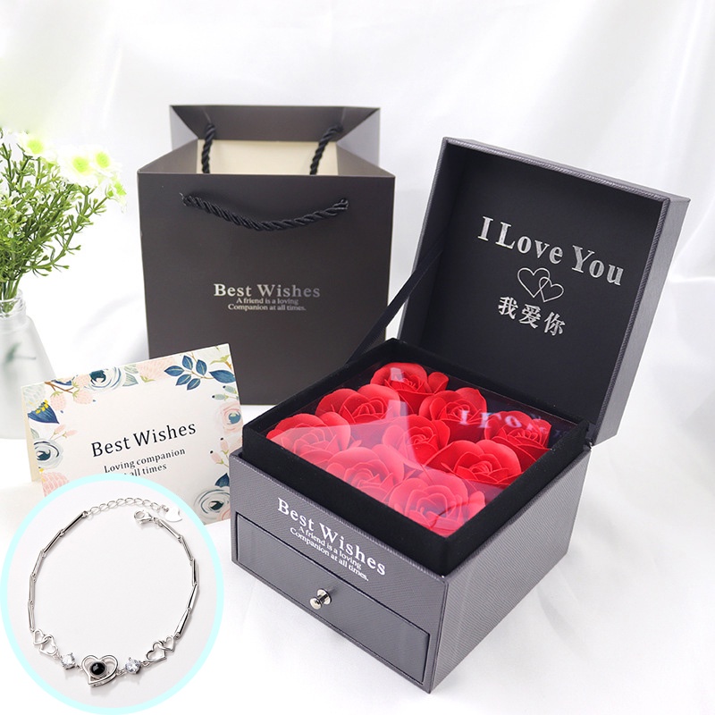 Lắc tay bạc nữ hình trái tim  - Vòng Tay Bạc cao cấp mẫu tự thiết kế của M.lady Jewelry