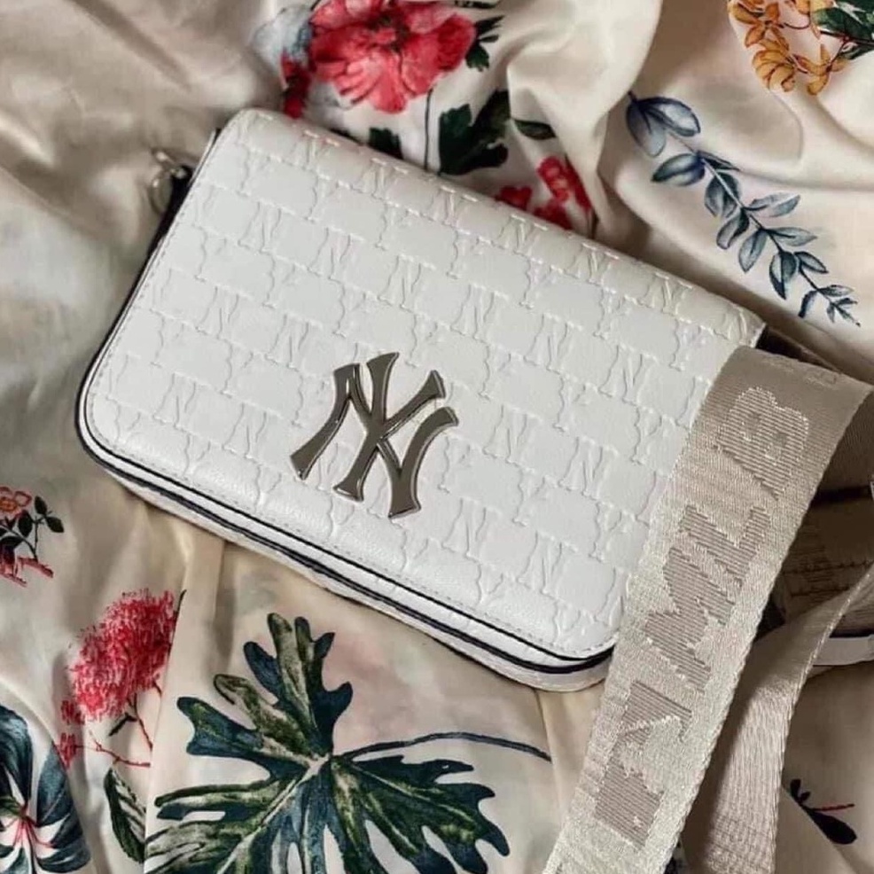 (Chuẩn hãng) Túi đeo chéo MLB MONO DA  Hot Hit Full Tag Code cao cấp