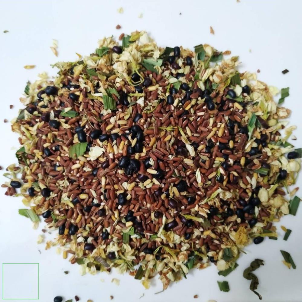 200gr Trà Gạo lứt đậu đen đậu đỏ hoa nhài rang sẵn GT132