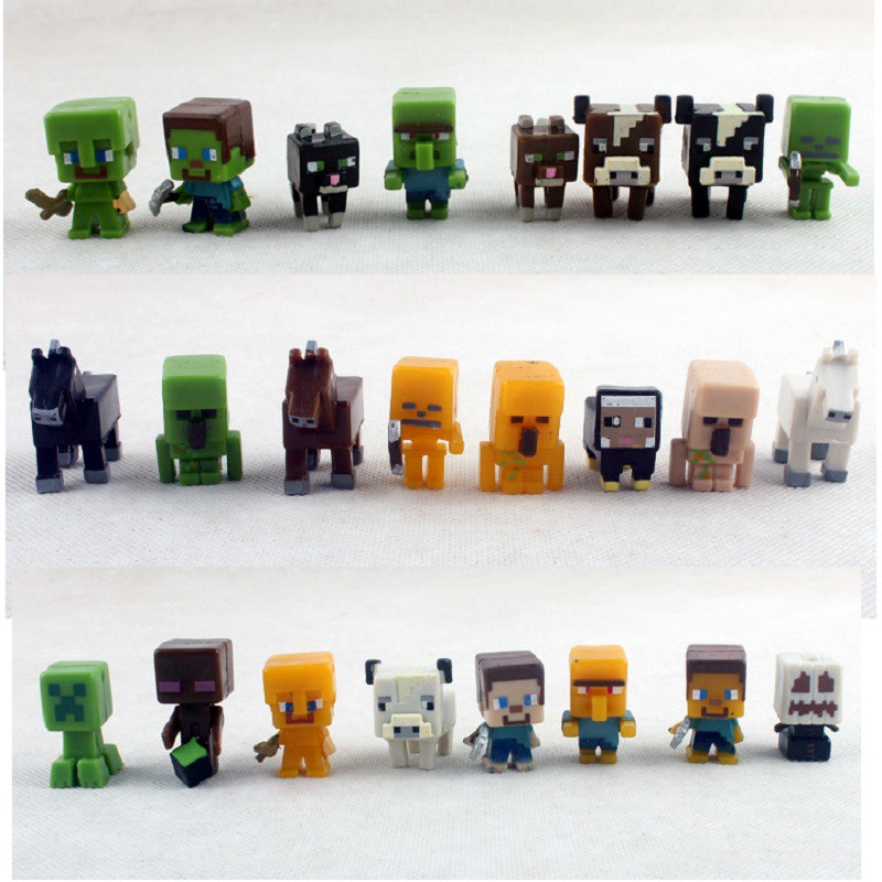 Mô Hình Nhân Vật Minecraft Minifigures [Gửi Ngẫu Nhiên 1 Nhân Vật]