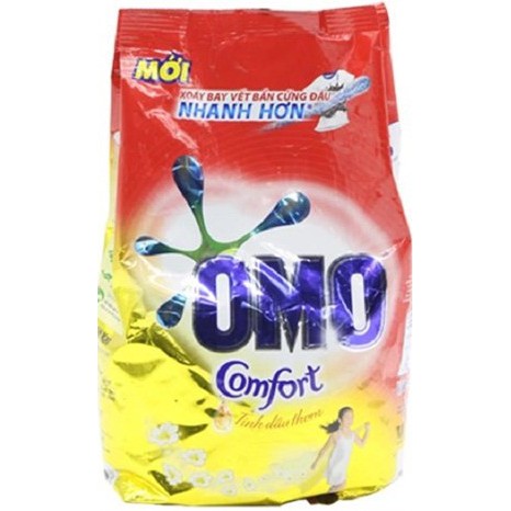 Bột giặt Omo Comfort tinh dầu thơm Nồng Nàn 5.5kg tặng nước rửa chén Sunlight
