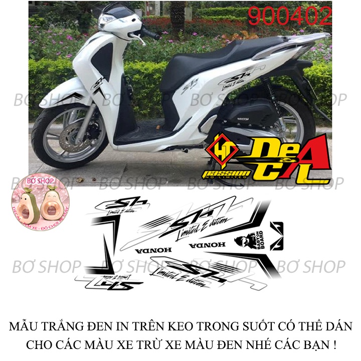 Tem xe SH 150 Limited Edition Dành cho đời xe từ 2013 - 2020  . Tem SH 3 Lớp cao cấp chống nước , chống phai màu