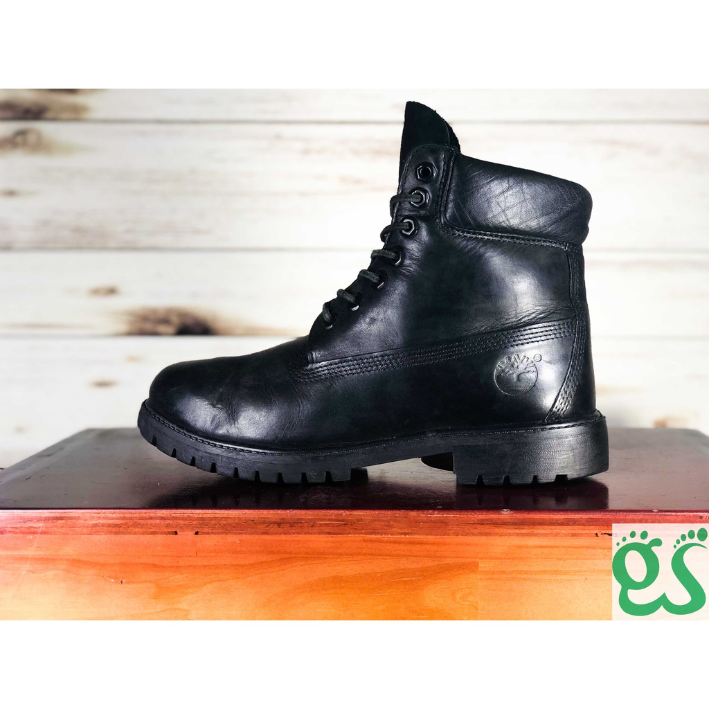 Giày chính hãng 2hand TIMBERLAND 6-INCH PREMIUM BOOTS BLACKS ‣ *