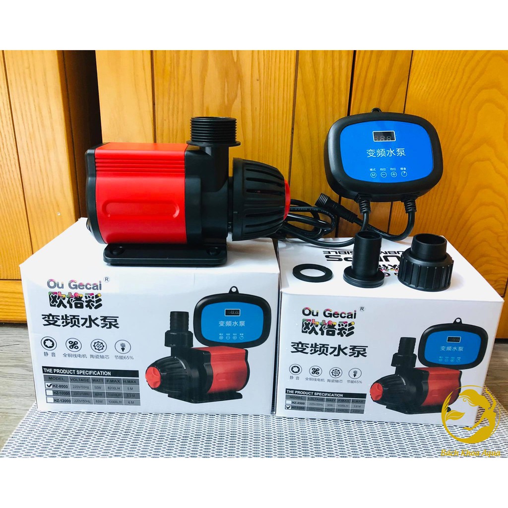 Máy bơm Ou Gecai tích hợp bảng điều khiển thông minh HZ