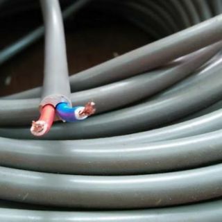 DÂY ĐIỆN XÁM BỌC 2 LỚP ĐỒNG 100 DAPHACO