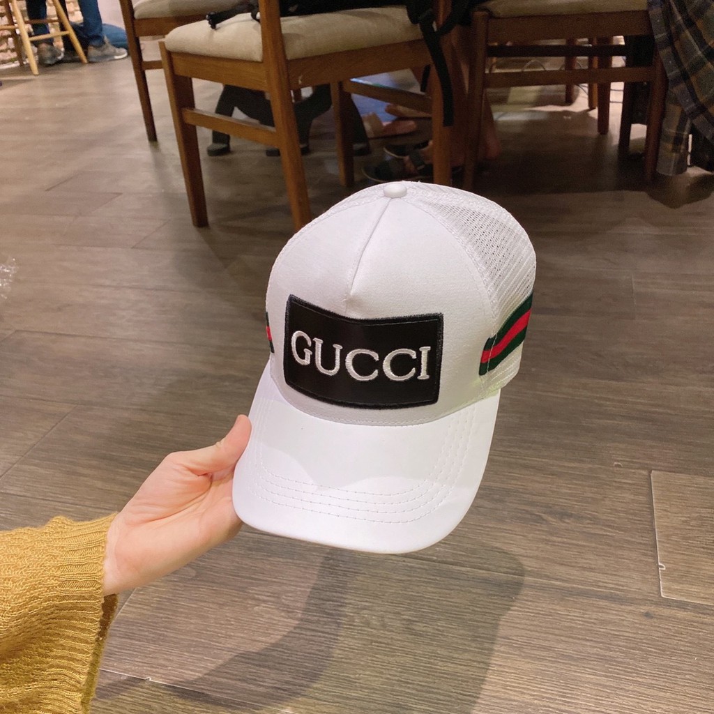 [Mã FAMAYMA2 giảm 10K đơn 50K] Mũ lưỡi trai nam nữ GUCCI nón kết sang chảnh hàng đẹp cao cấp - TK002