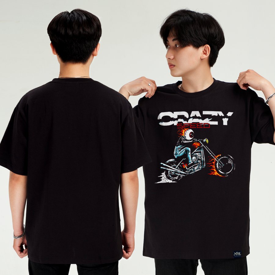 Áo thun tốc độ điên cuồng cực chất nam nữ phông unisex phong cách bigsize tay lỡ localbrand MVR BB4322
