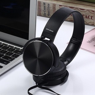 ❈✗☬Tai nghe gaming headphone chụp có mic dây gấp gọn sony extra bass MDR-XB450AP cao cấp cực bền sâu
