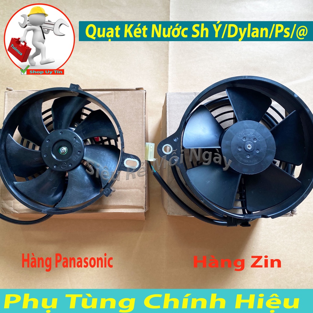 Quạt Két Nước Cho Xe Honda Sh Ý / Dylan / Ps / A Còng