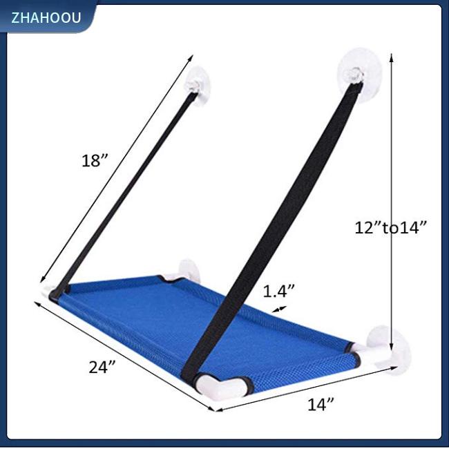 ☃Nhà☃ Võng Treo Cửa Sổ Kèm Móc Hít Tiện Dụng Cho Mèo Cưng