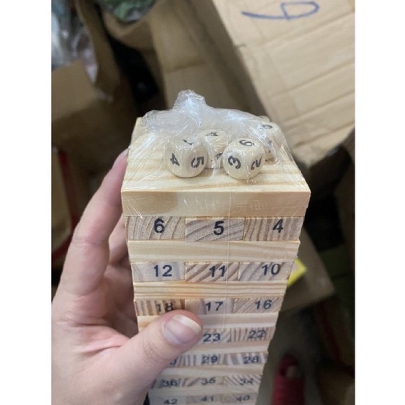 💥SALE SỐC💥 BỘ CHƠI RÚT GỖ LOẠI TO✔️