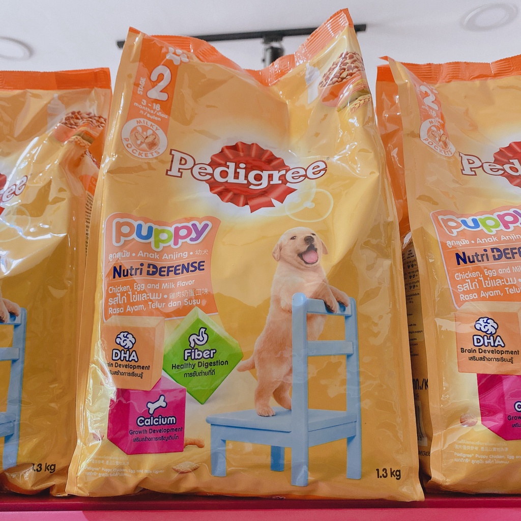 Thức ăn cho chó con dạng hạt Pedigree vị gà &amp; trứng