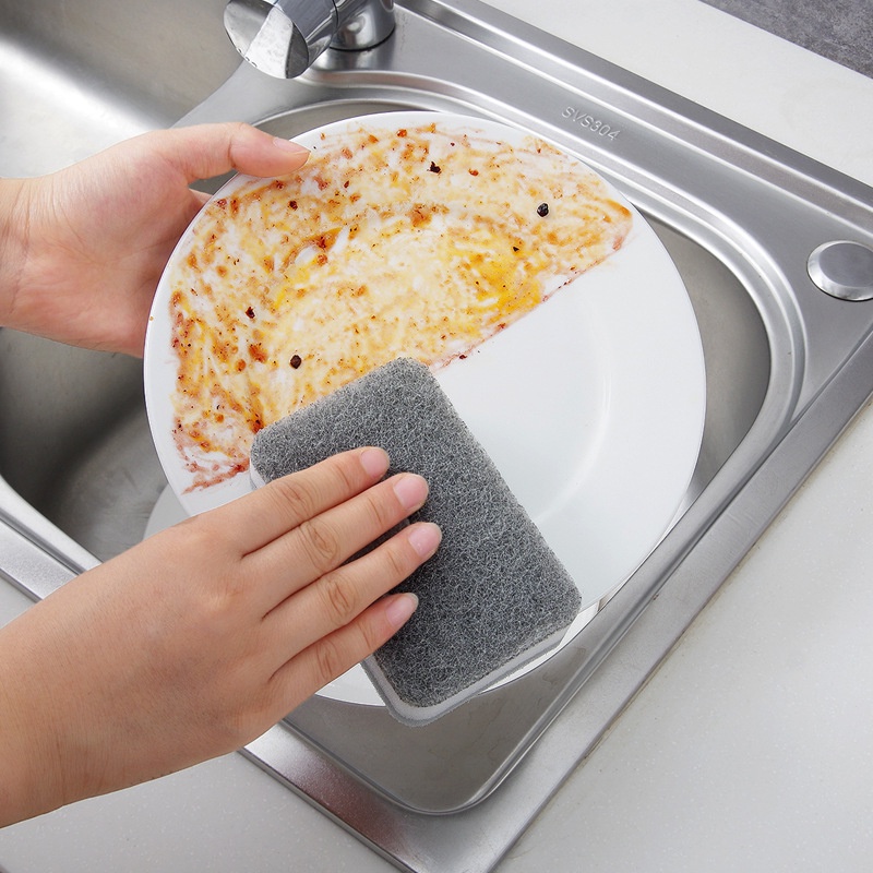 Miếng Bọt Biển Hai Mặt Dùng Để Lau Chùi Nhà Bếp Đa Năng Tiện Dụng