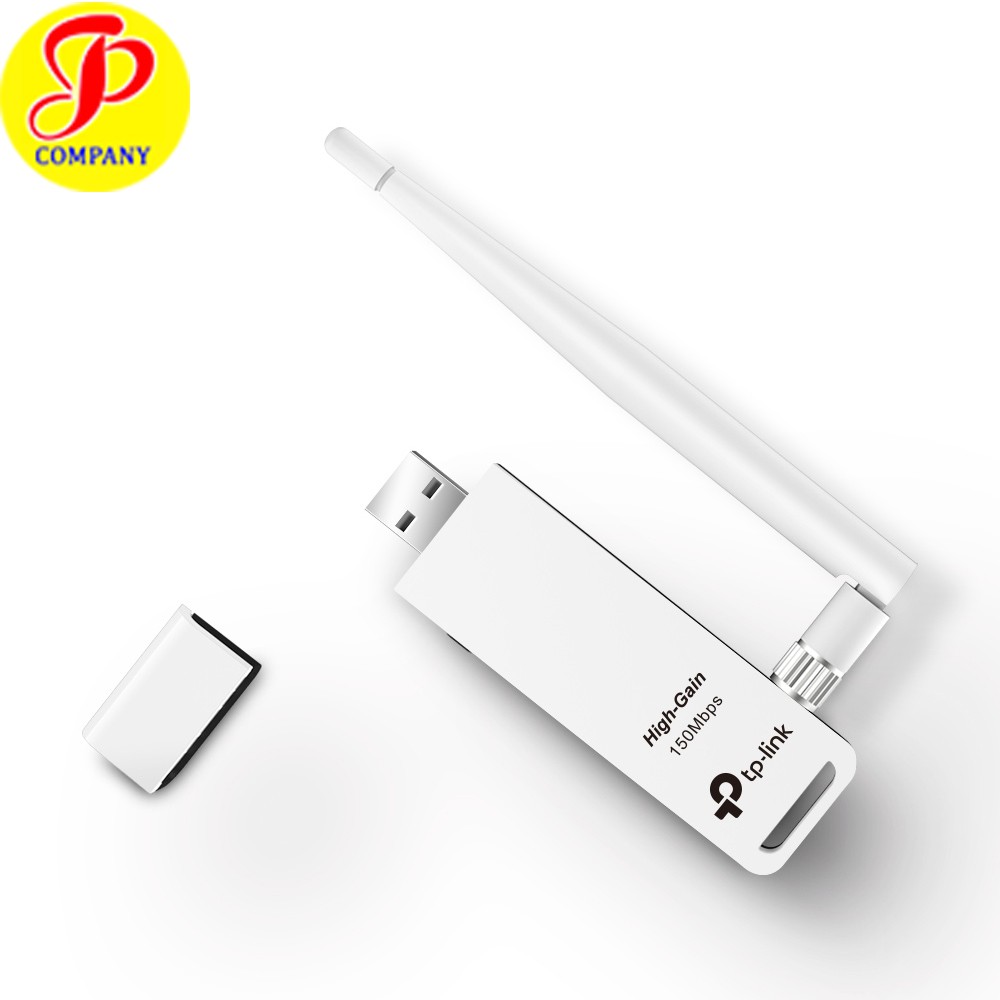 Thiết bị thu sóng wifi cổng USB TP-Link TL-WN722N | BigBuy360 - bigbuy360.vn