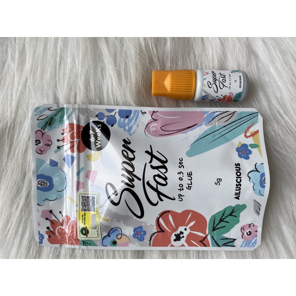 keo nối mi supper fast_keo nối mi hàn quốc chính hãng_dụng cụ nối mi