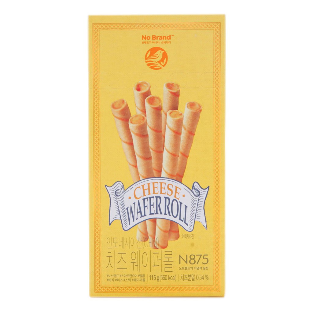 Bánh Ống No Brand Vị Phô Mai, Vani Và Socola Hộp 115G