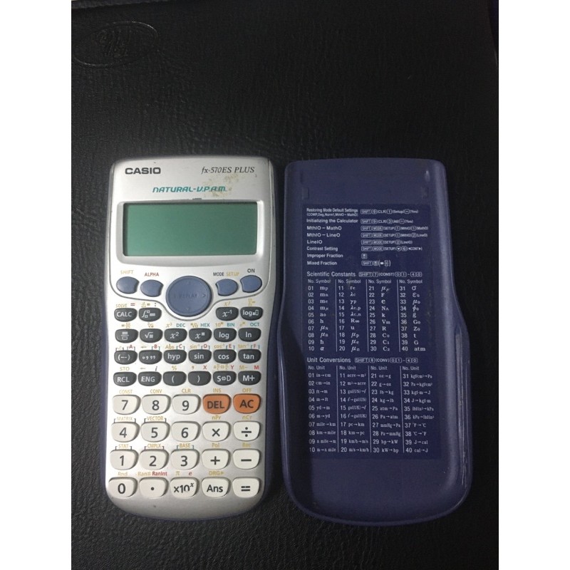 Máy tính casio FX 570ES PLUS CŨ |CHÍNH HÃNG CASIO