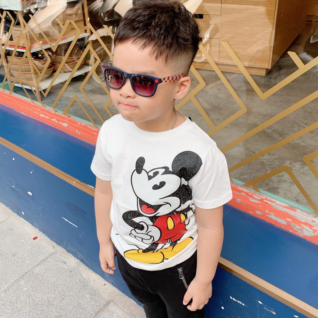 Aó disney trắng mickey ❤️ FREESHIP ❤️ Aó disney trắng mickey cho bé