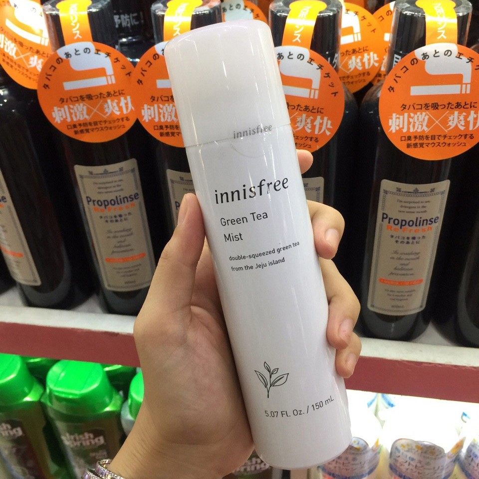Xịt khoáng Innisfree trà xanh Green Tea Mineral Mist chính hãng Hàn Quốc | BigBuy360 - bigbuy360.vn