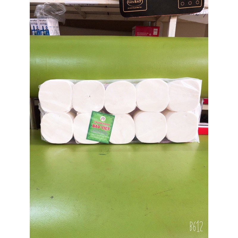 Giấy vệ sinh Bảo Việt chất lượng cao , dai hơn , mịn màng hơn ( 6 cuộn/bịch , có lõi - không lõi)