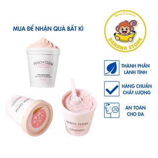 Tẩy Da Chết [FS] Kem tẩy tế bào chết body đào Heyxi Peach Clear Body Scrub 200G BANANA