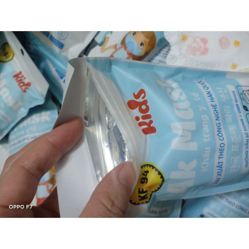 KHẨU TRANG KF94 CHO BÉ 4-10 tuổi, 0-3 tuổi ,CHUẨN Hàn QUỐC
