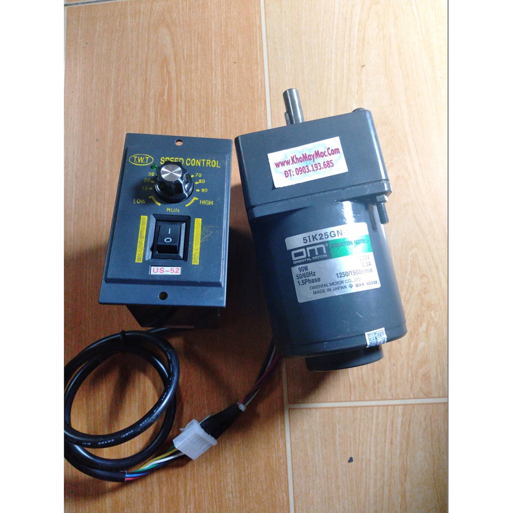 Motor 25w 220vol, chỉnh điều tốc, tiết kiệm điện năng