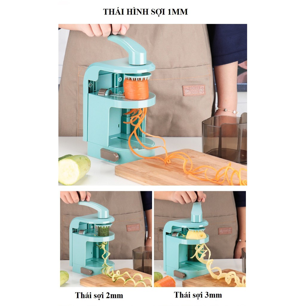 Bộ Dụng Cụ Bào Rau Củ Quả Mini Đa Năng 4 Đầu Tiện lợi, Có Thể Rửa Sạch Cho Nhà Bếp