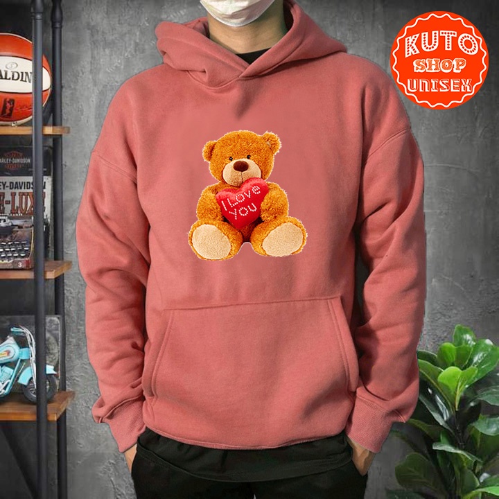 ÁO HOODIE CRUSH Yêu Thương Nỉ Ngoại Cao Cấp - In Pet Siêu Bền Siêu Đẹp