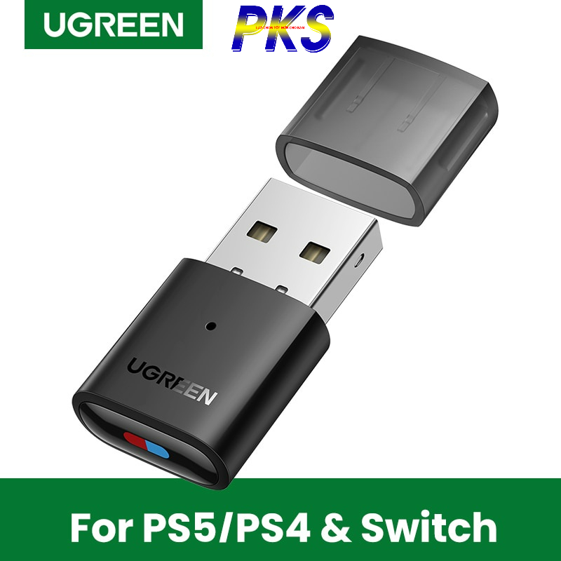 USB Bluetooth 5.0 - Thiết bị truyền nhận tín hiệu Bluetooth 5.0 không dây cao cấp chính hãng Ugreen 80889