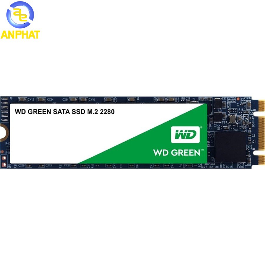 Ổ cứng SSD Western Digital Green 120GB/ 240GB/480GB Chuẩn M.2 2280 - BH 36 tháng