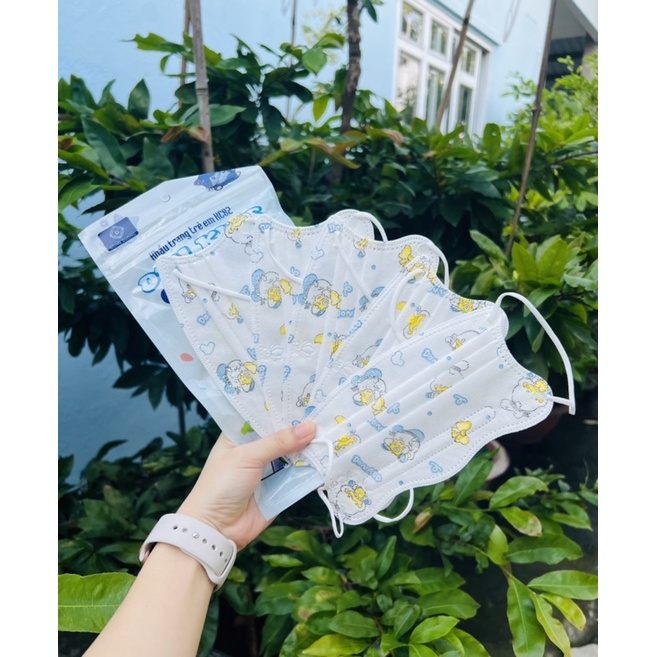COMBO50 CÁI KHẨU TRANG BÉ CÀNG CUA