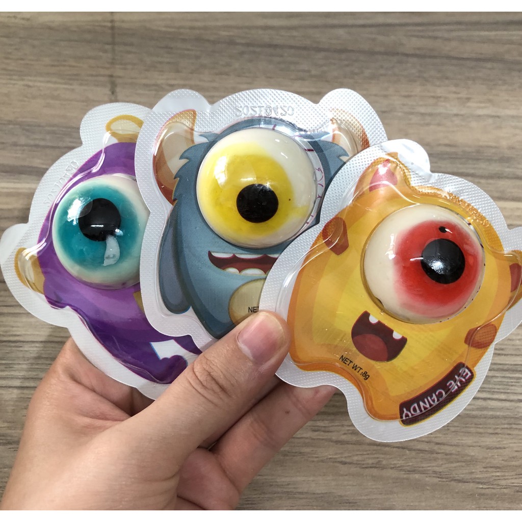 1 Viên Kẹo Dẻo Con Mắt Eye Candy Funny Castle
