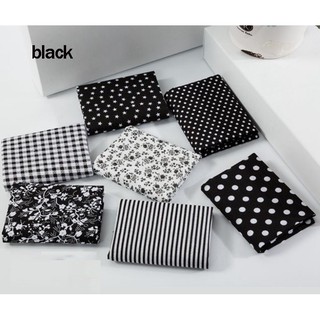 50cm * 150cm Vải Cotton Màu Đen In Họa Tiết Vải Cho DIY Quilting May Chất Liệu Dệt Nửa Mét