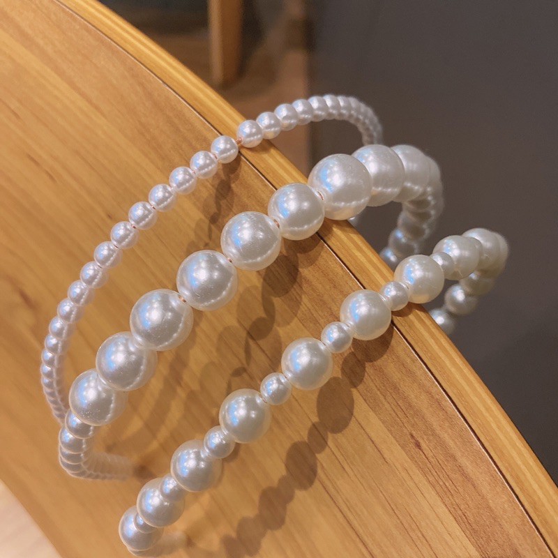 Cài tóc đính hạt nhiều mẫu - băng đô tóc dễ thương - Maben