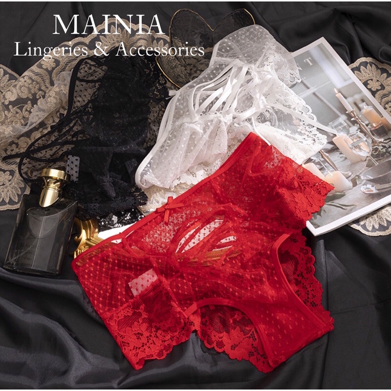 QUẦN LÓT NỮ REN HOA LƯNG CAO Sexy ❤️ GỢI CẢM ❤️ QUYẾN RŨ MAINIA Shop