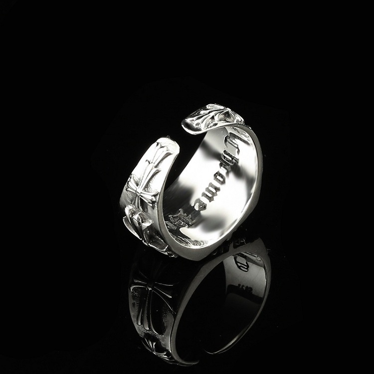 Nhẫn Nam TITAN Lớn Rộng Quảng trường Làm như cũ Cổ điển Thánh giá  Làm bằng tay Thiết kế ban đầu NH-231