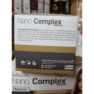 (1 cặp 2 hủ)Duỗi Tóc LAVOX Nano Complex 150ml