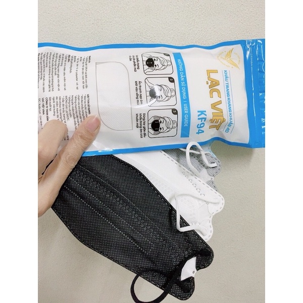 sỉ 300 chiếc khẩu trang Kf94 Lạc Việt