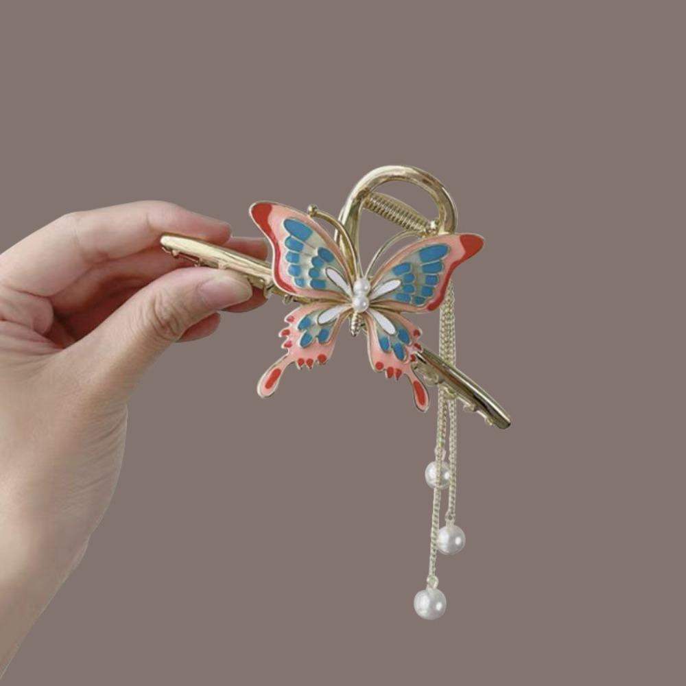 Kẹp Tóc Hình Bướm Thời Trang Vintage Chất Lượng Cao Dành Cho Nữ
