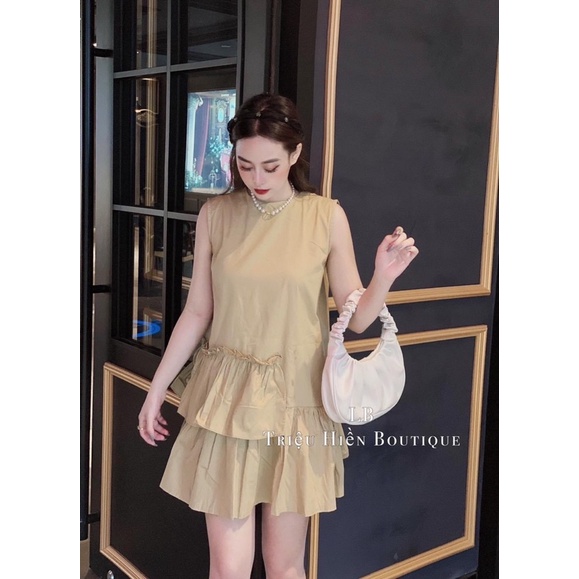 Đầm Suông Bèo Tầng Sát Nách hàng sale loại 1 (hình thật)