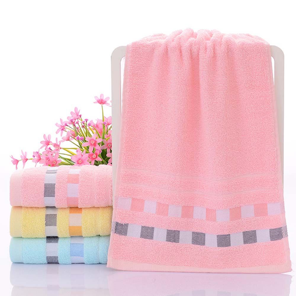 Khăn lau mặt chất liệu cotton mềm thấm hút tốt nhiều màu sắc