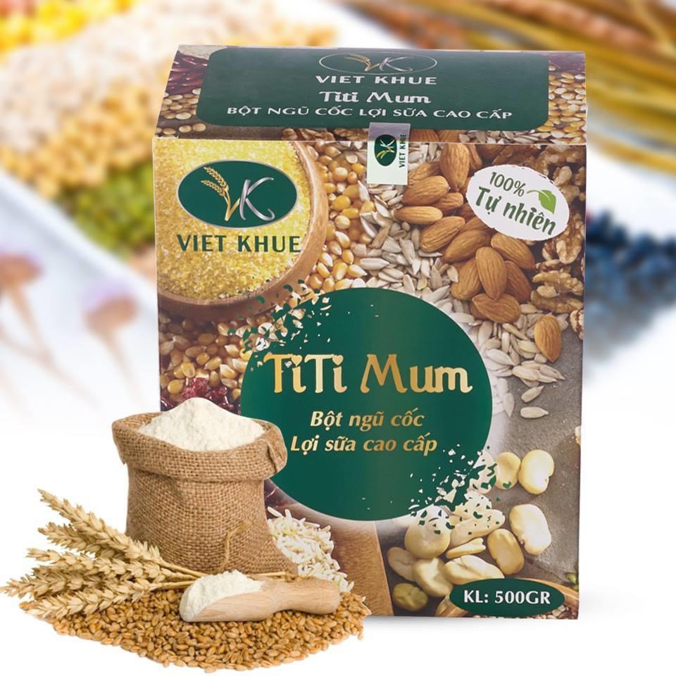 Ngũ Cốc Lợi Sữa Việt Khuê TiTi Mum 1 hộp 500gr