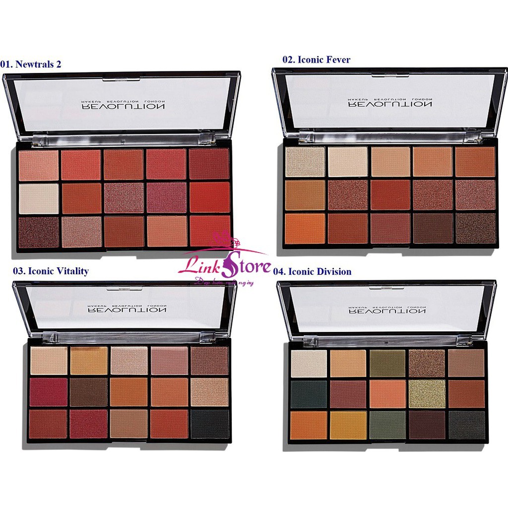 Bảng phấn mắt Makeup Revolution Re Loaded Palette | BigBuy360 - bigbuy360.vn