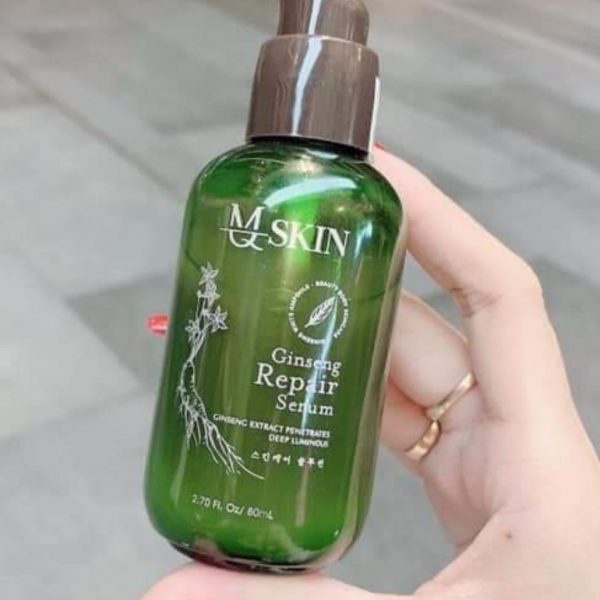 Serum tái tạo da nhân sâm &amp; kem face nhân sâm dưỡng da gấp 5 lần chống nám, tàn nhang &amp; lão hóa - beauty at home